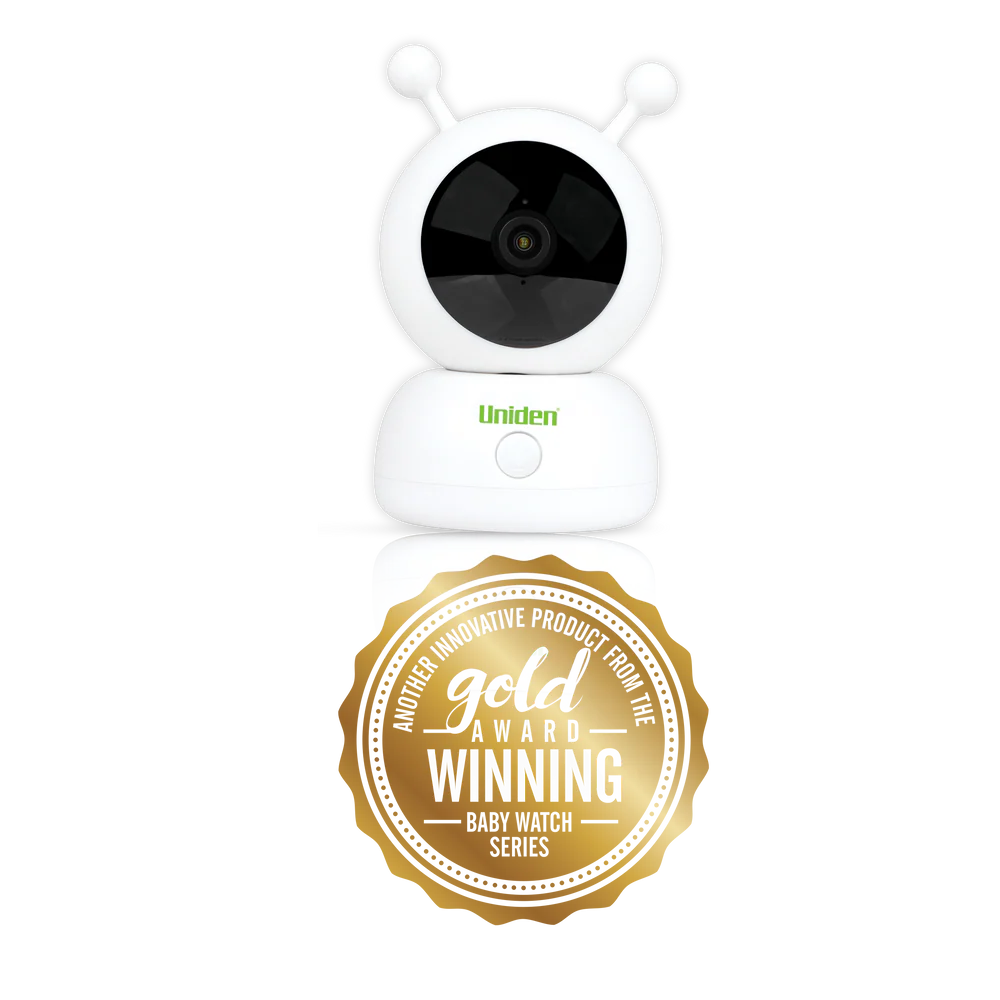 UNIDEN BW614PTR - 2K Super HD Smart Baby Camera with Pan/Tilt and Smartphone Access