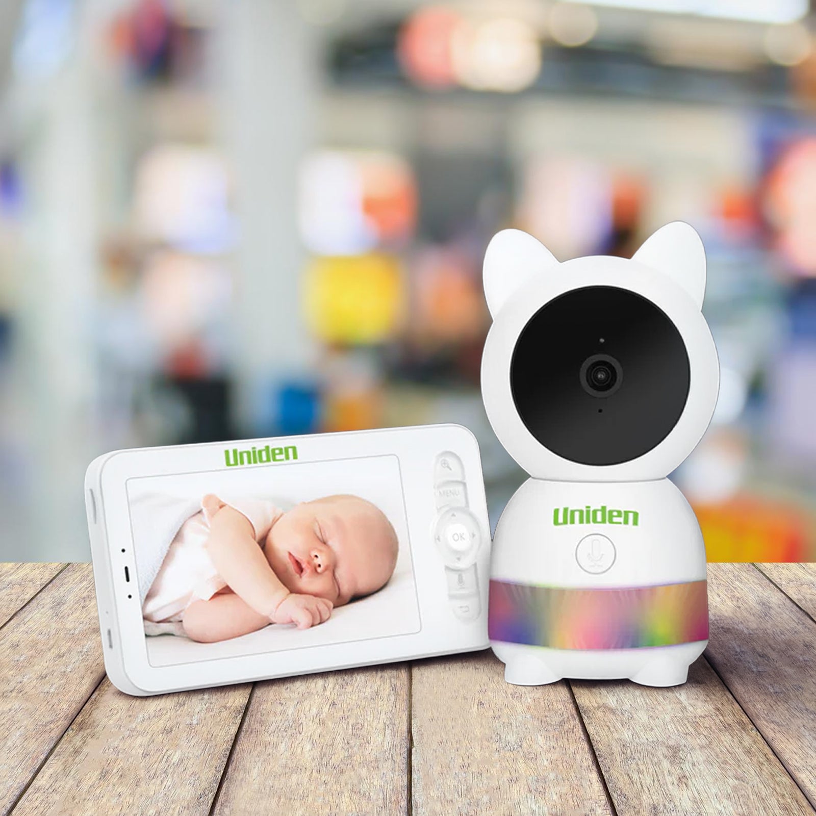 UNIDEN BW6181R - 2K Super HD Smart Baby Monitor with 5