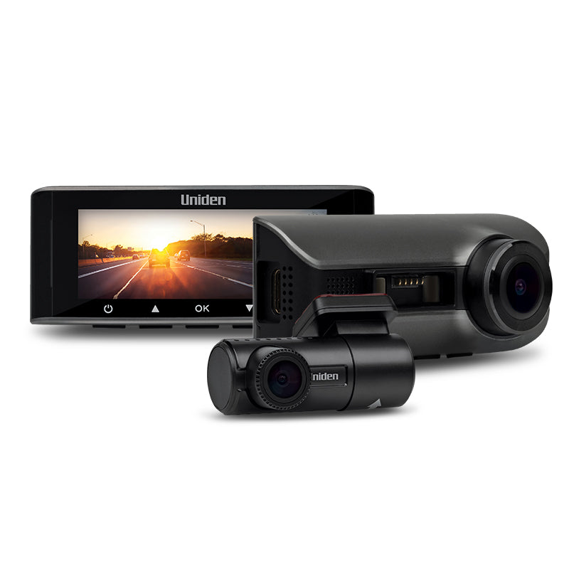 Uniden CAM75R 2K Smart Dash Cam with FULL HD Rear View Camera and 3.16 ...
