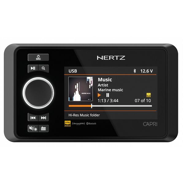 Hertz CAPRIHD1 Marine Remote Control With TFT IPS Display (CAPRI HD1)
