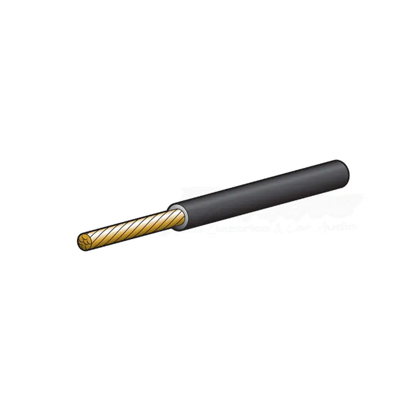 CB1330BK Cable Single Core 3MM 10A 30M Black