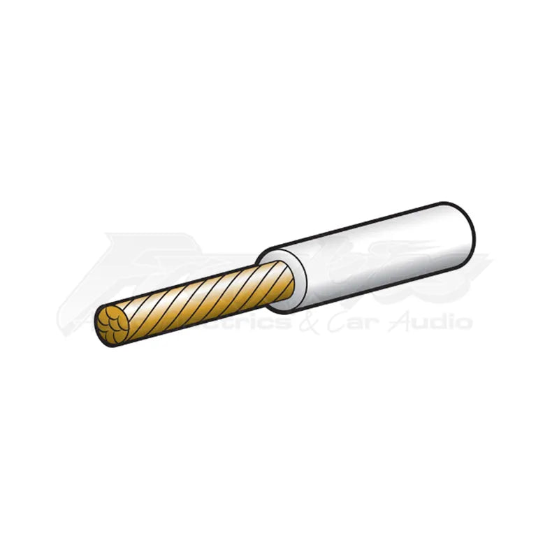 CB1630WE Cable Single Core 6MM 50A 30M White