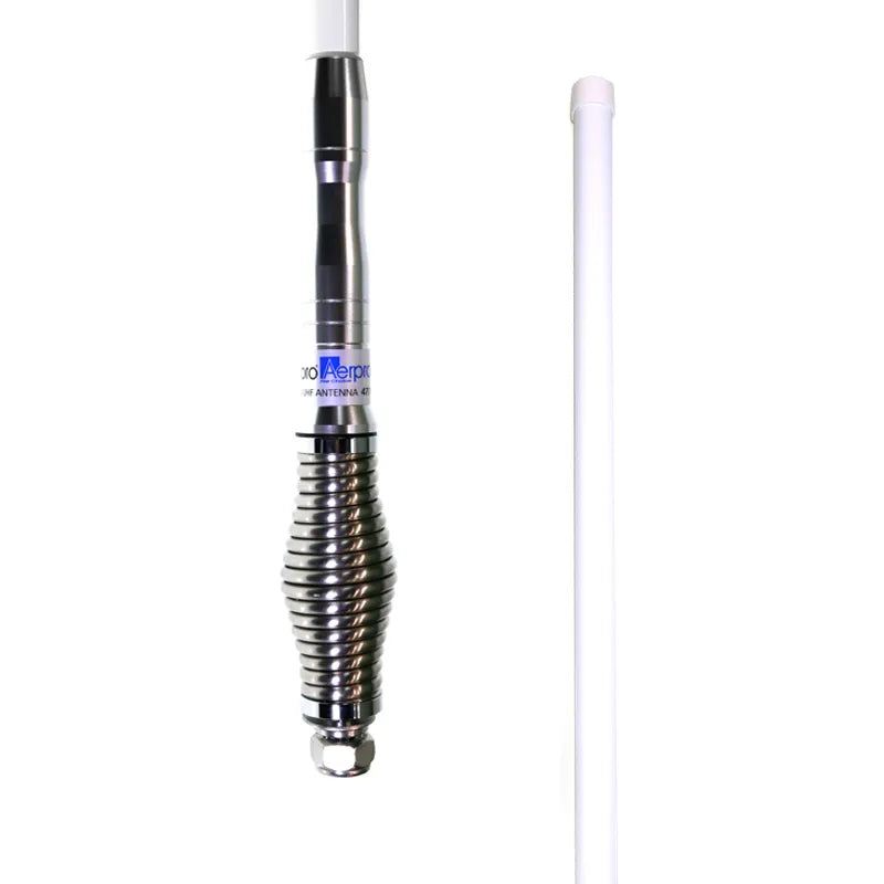 Aerpro CBA6W 6dBi 477MHz Heavy-Duty White Radome UHF Antenna