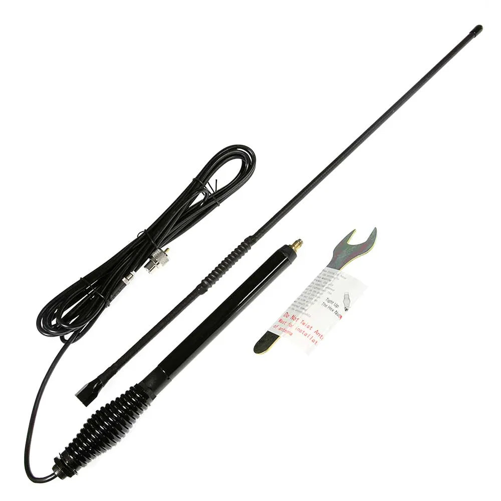 Aerpro CBB3F1L 6dBi 477MHz Black Elevated Feed UHF Antenna