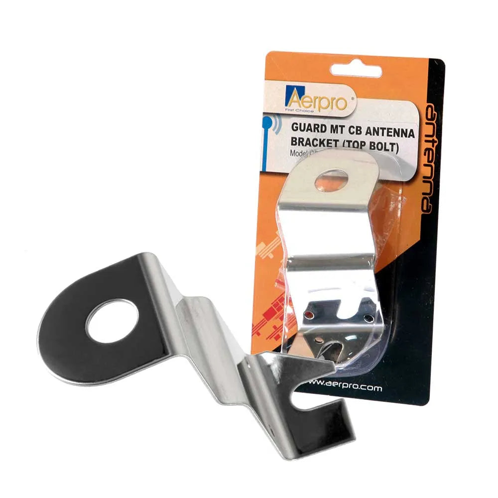 Aerpro CBBV1 Stainless Steel Universal Angled Guard Mount UHF Antenna Bracket
