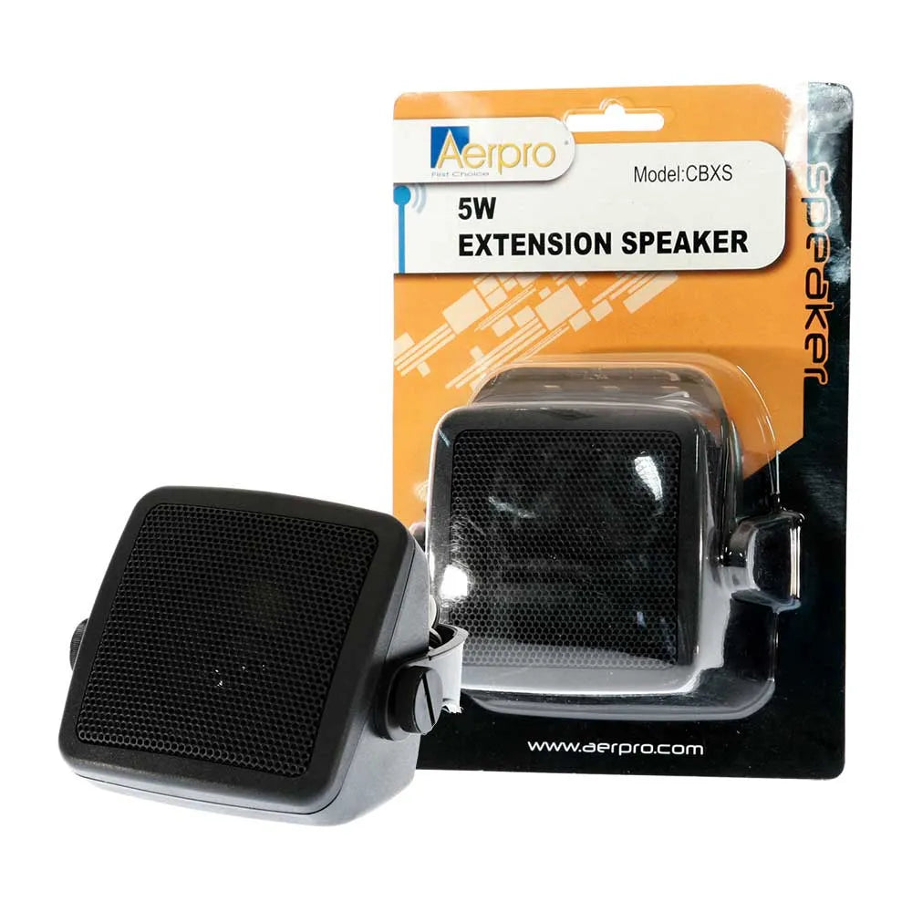 Aerpro CBXS 5W UHF CB Extension Speaker With 3.5mm Output Jack
