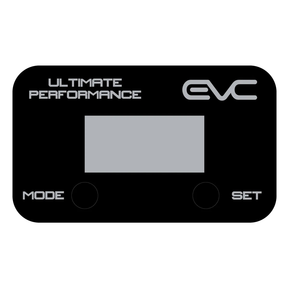 Ultimate9 CFBK EVC Throttle Controller Faceplate - Black