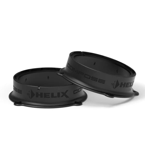HELIX FlexMount CFMK200 AUD.3 | 8" Speaker Adapter Rings | 3D Printed Audi VW Porsche Tesla