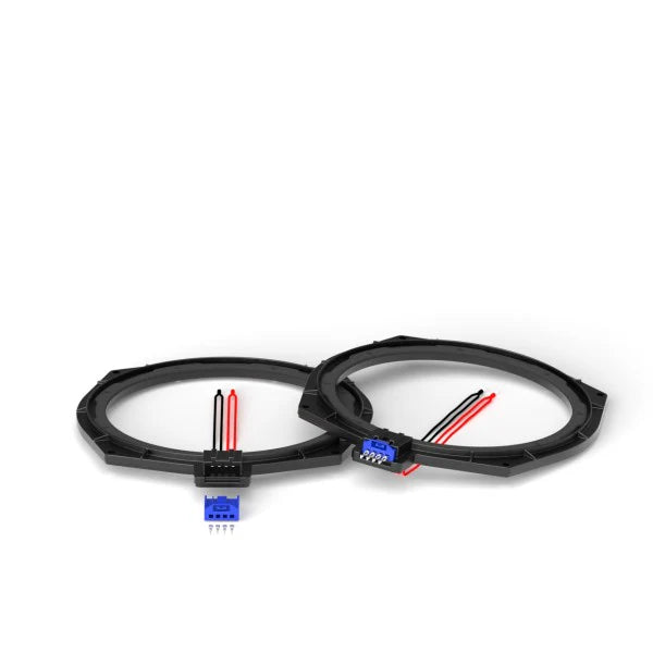 HELIX FlexMount CFMK200 BMW.1S – 8" Polymer-Metal Subwoofer Adapter for BMW & Mini | Pair