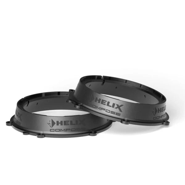 HELIX FlexMount CFMK200 POR.6 | 8" 3D Printed Speaker Adapter Pair for Porsche