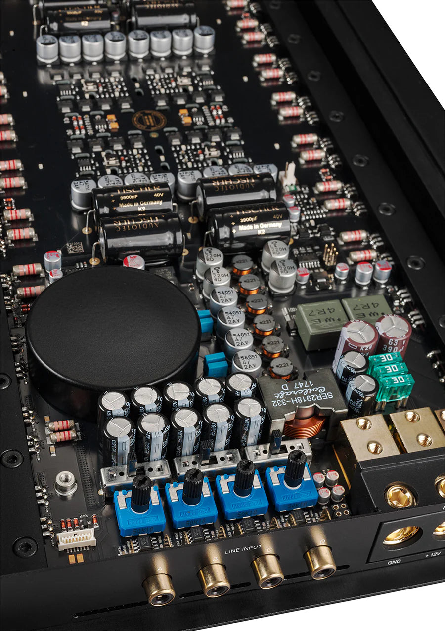 Helix C Four 4-Channel Class AB High-End Amplifier 150W Hi-Res