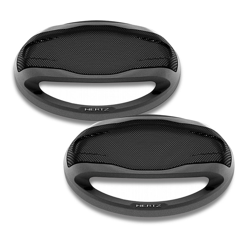 Hertz CG100 4" (100mm) Cento Coaxial Woofer Grille - Pair (CG 100)