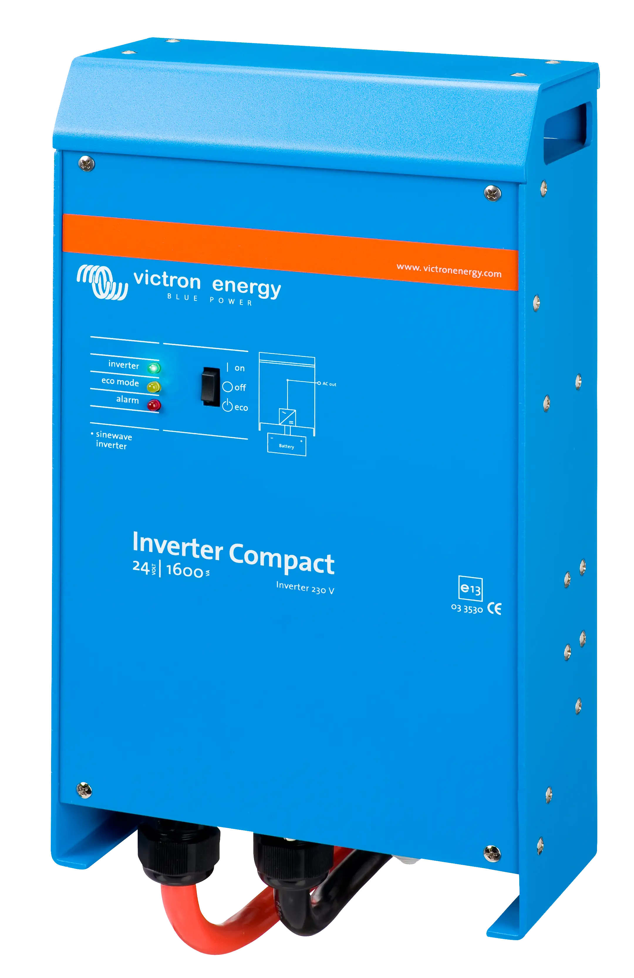 Victron Energy CIN242160000 Inverter Compact 24/1600 230V VE.Bus | Reliable Off-Grid & Backup Power Solution