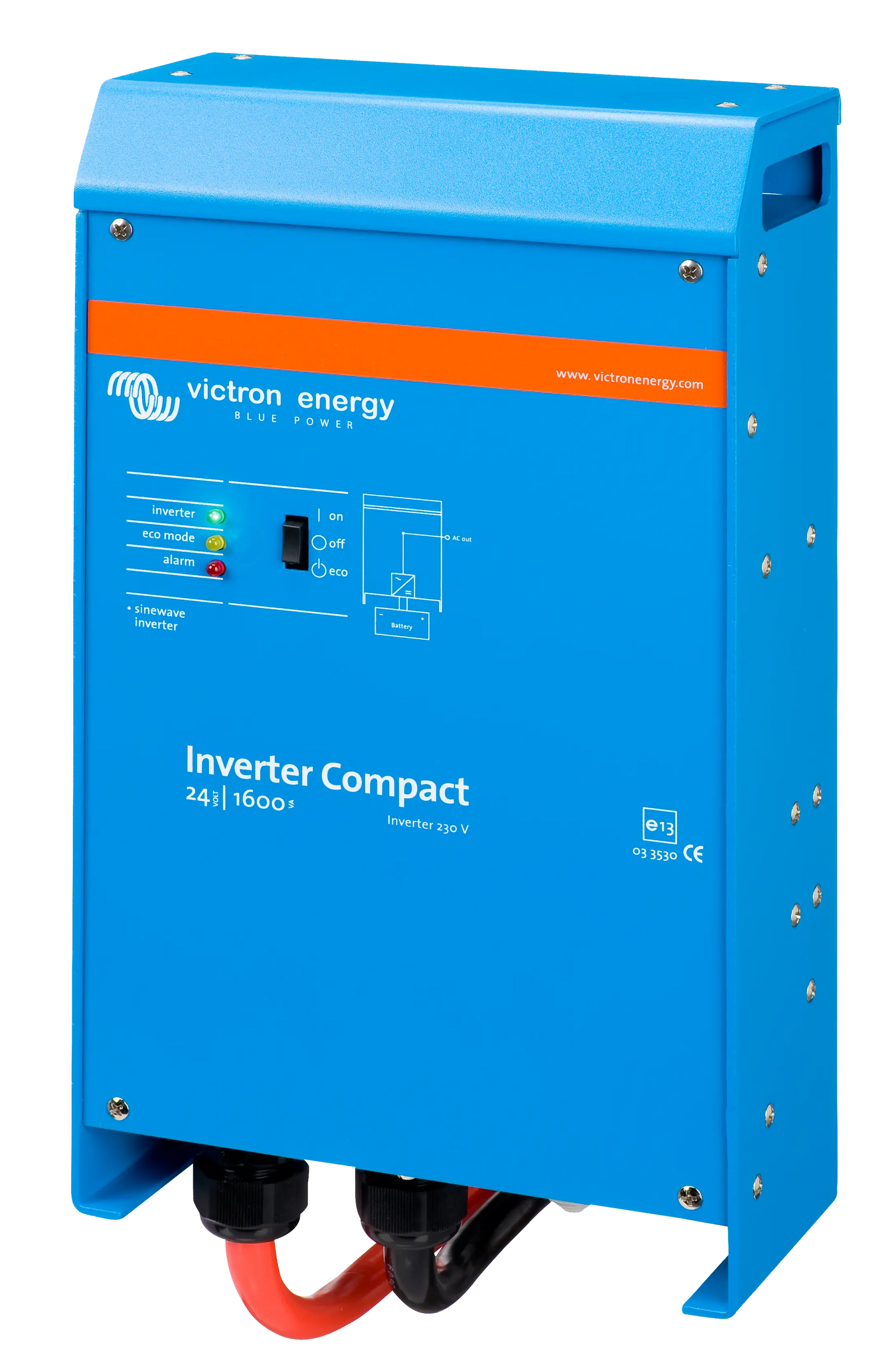 Victron Energy CIN242160000 Inverter Compact 24/1600 230V VE.Bus | Reliable Off-Grid & Backup Power Solution