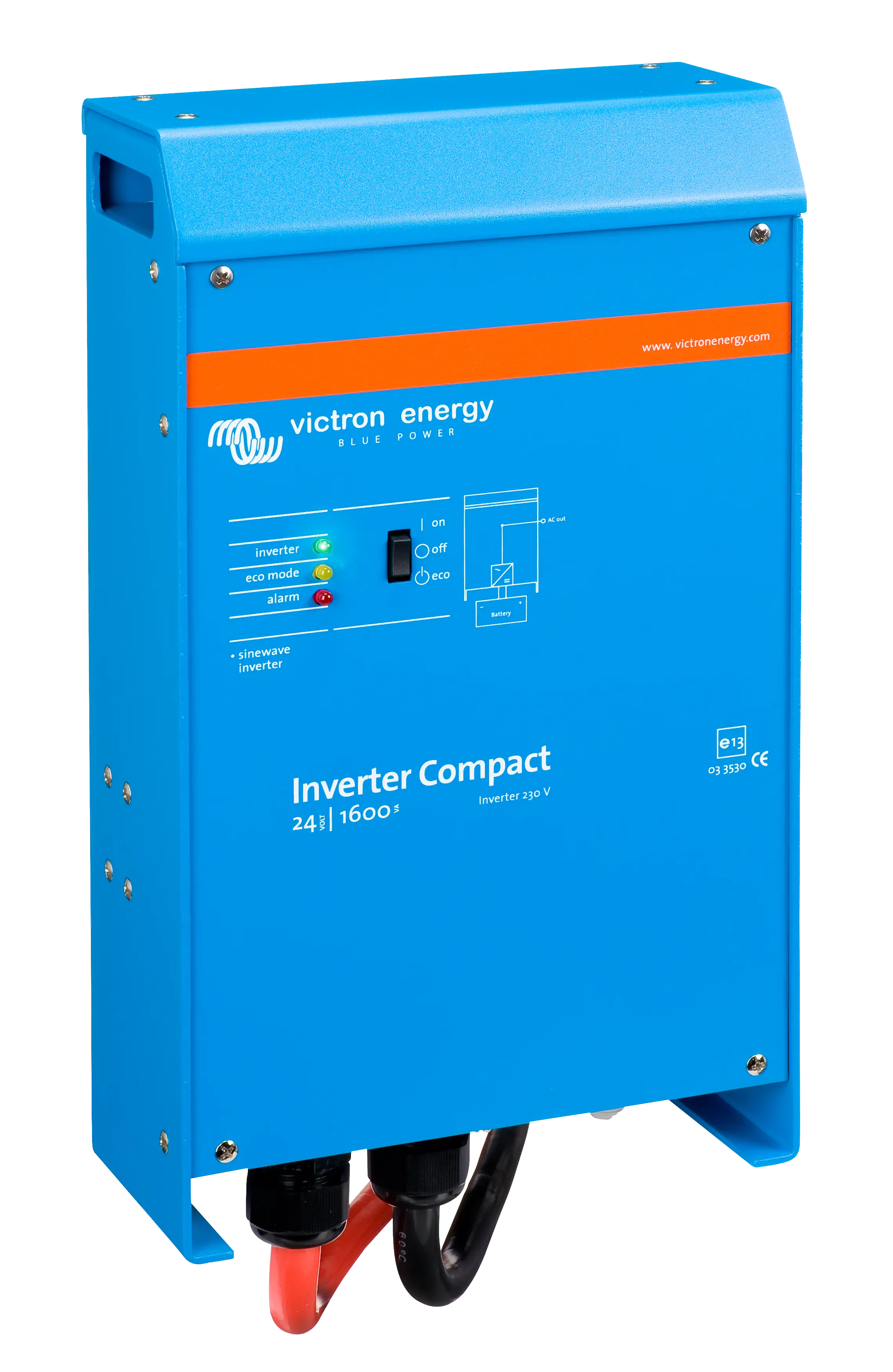 Victron Energy CIN242160000 Inverter Compact 24/1600 230V VE.Bus | Reliable Off-Grid & Backup Power Solution