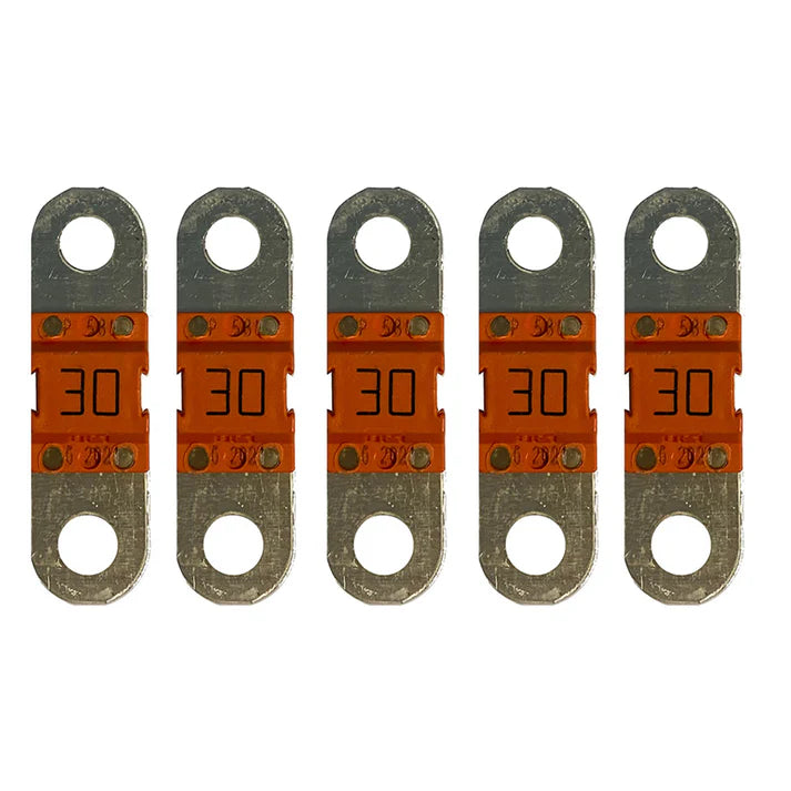 Victron Energy CIP134030020 30A MIDI Fuse 58V | M6 Connection | 5-Pack
