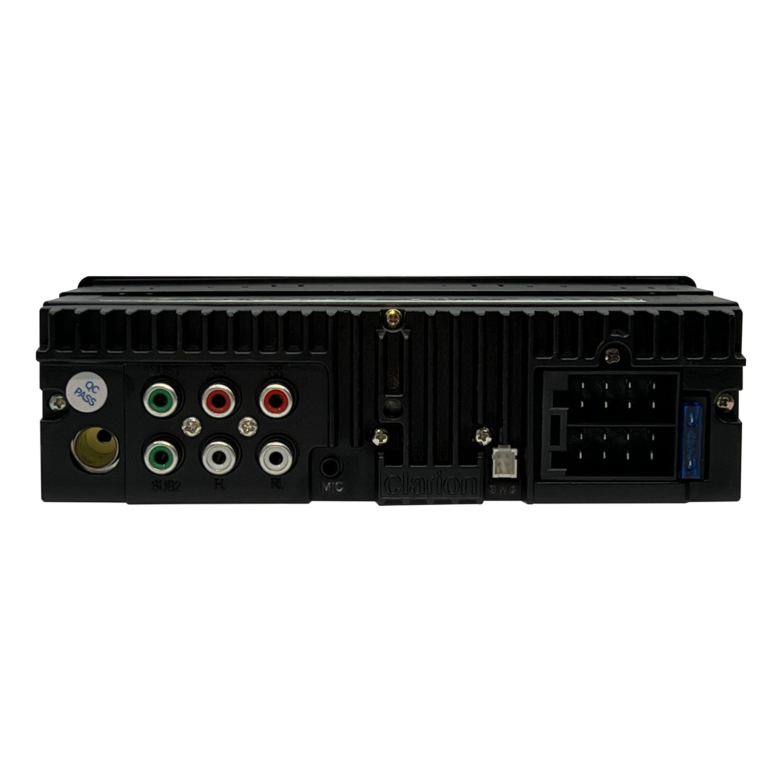Clarion CD-P3 P17 Mechless Single DIN Head Unit with Bluetooth and Dual USB