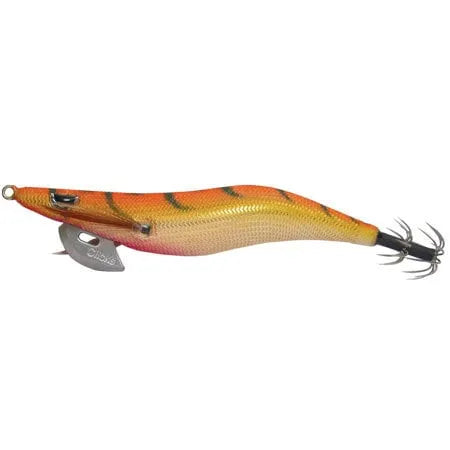 Clicks CLICKS30-006 3.0 Size Squid Lure Colour 006 - Sugi Orange / Gold