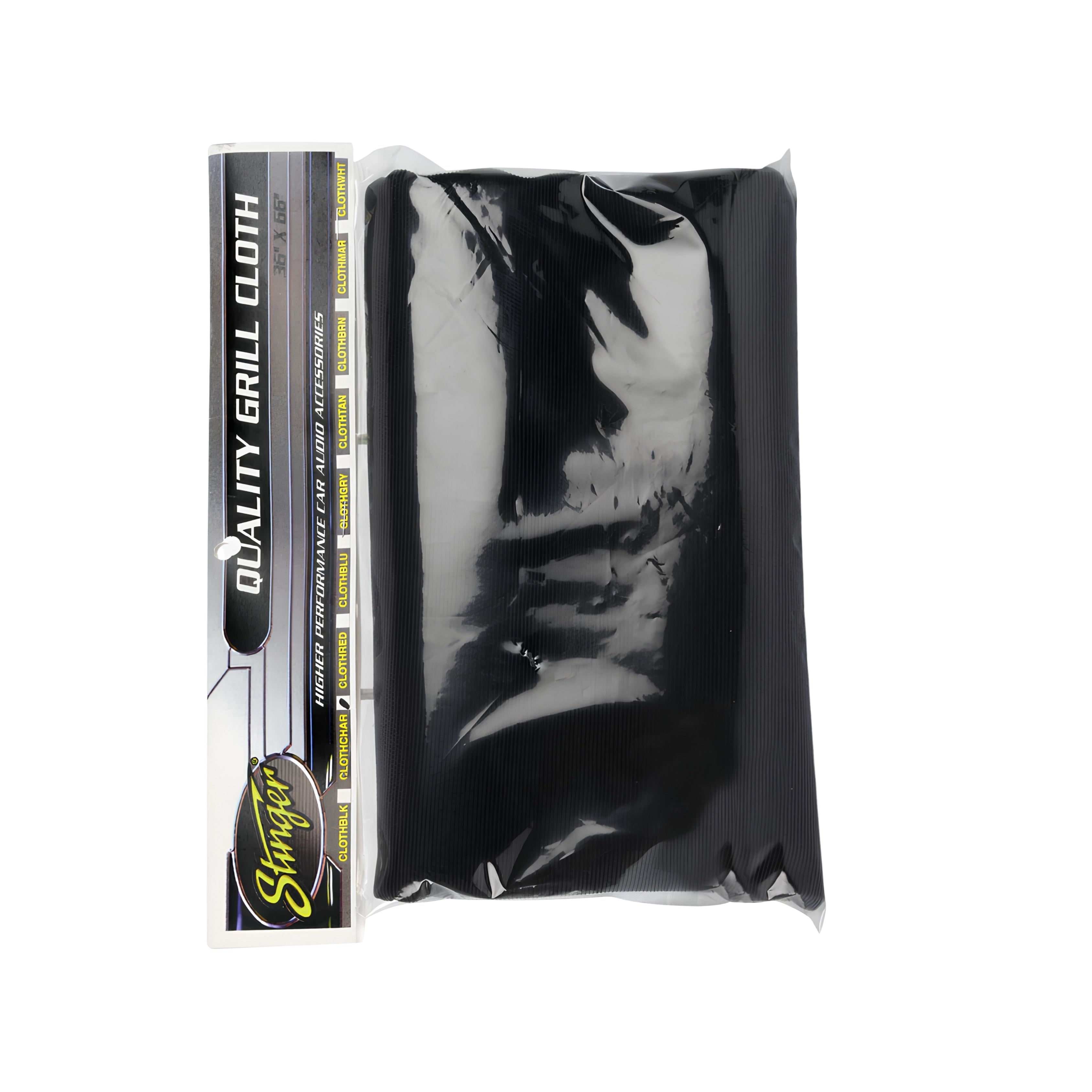 Stinger CLOTHCHARC 66"x36" Charcoal Speaker Grill Cloth