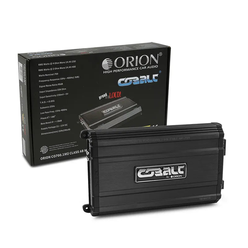 Orion CO7001M2 Cobalt Series 700W Class A/B Monoblock Car Amplifier