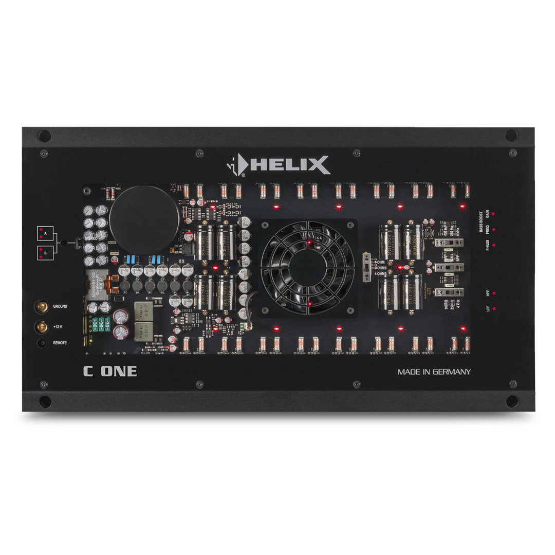 Helix C ONE | 1 Channel High-End Analog Amplifier | 1100W RMS 1Ω Stable