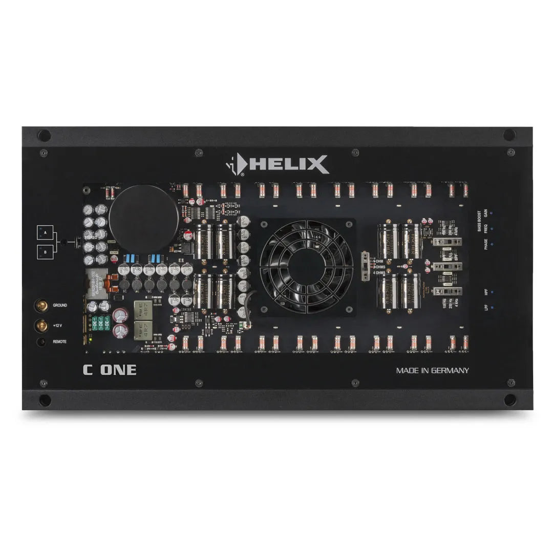 Helix C ONE | 1 Channel High-End Analog Amplifier | 1100W RMS 1Ω Stable