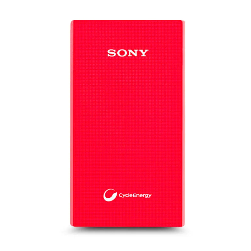 Sony CPV5AR Portable USB Charger 5000mAh - Red