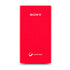 Sony CPV5AR Portable USB Charger 5000mAh - Red