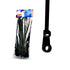 Aerpro CT200 4.8mm x 200mm Cable Ties 100 Pack Mountable O Ring