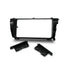 Connects2 CT23TY43 Toyota Double DIN Facia Kit Plate - Black