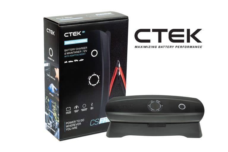 CTEK CTCSFREE CS FREE Portable Battery Charger & Maintainer with Adaptive Boost - 12V Power Bank for Vehicles & Devices