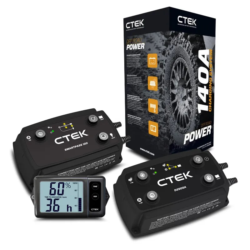CTEK Off Road 140A 12V Bundle Dual-Battery Energy Management System