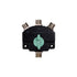
OPEK CX301U 3-way coaxial antenna switch with SO239 connectors for VHF/UHF radio systems.
OPEK CX301U manual antenna switch featuring 1 input and 3 output configuration for triple-antenna selection.
