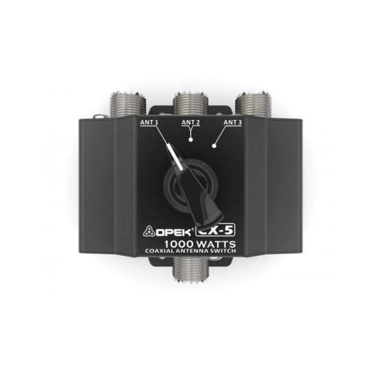 OPEK CX5 - 3-Position Coaxial Antenna Switch Box for Radio Systems