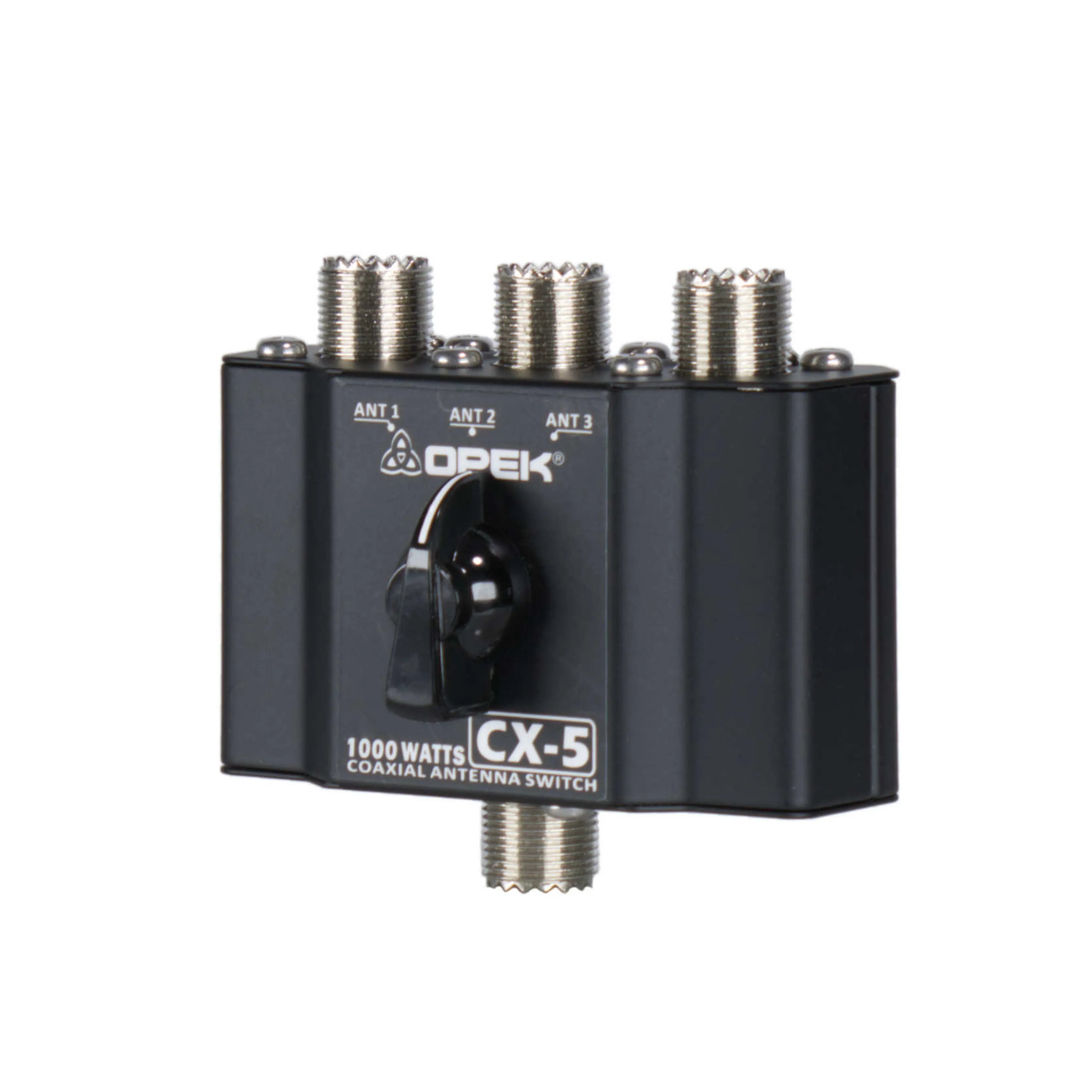 OPEK CX5 - 3-Position Coaxial Antenna Switch Box for Radio Systems
