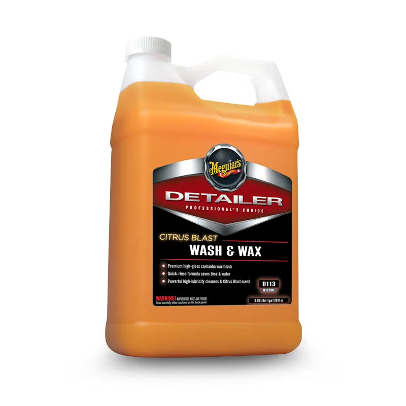 Meguiar's D11301 Citrus Blast Wash & Wax - 3.8L