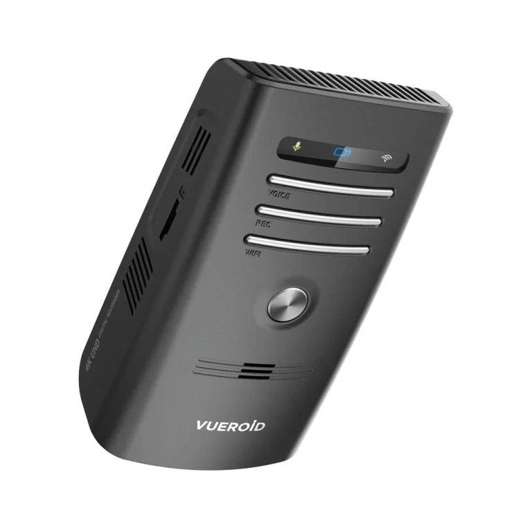 Vueroid D21-4K Ultra HD Front and Rear 2-Channel Dash Cam with ADAS