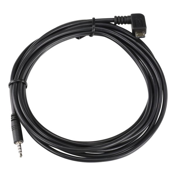 Thinkware D4KRCC rear cable and connector, coiled black cable with connectors.