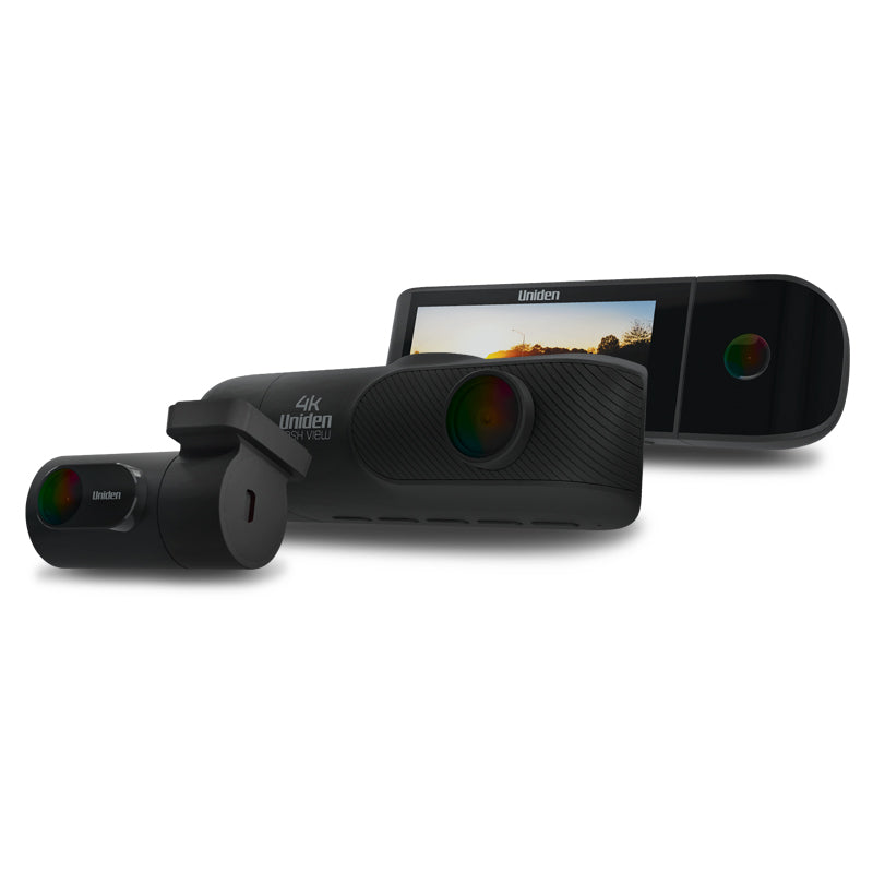 Uniden DASHVIEW40R 3-In-1 Dash Camera 4K Ultra HD Smart Dash Cam FULL ...