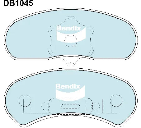 Bendix DB1045GCT Brake Pad Set - General CT