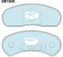 Bendix DB1045GCT Brake Pad Set - General CT
