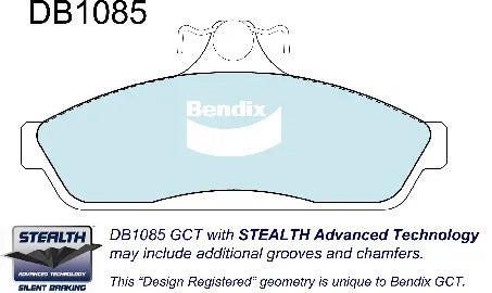 Bendix DB1085GCT Brake Pad Set - General CT