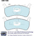 Bendix DB1109GCT Brake Pad Set - General CT