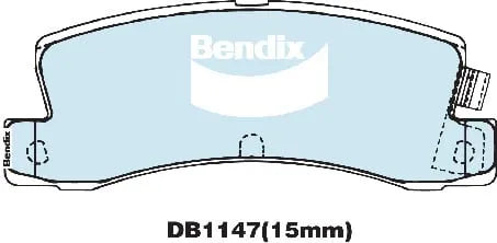 Bendix DB1147GCT Brake Pad Set - General CT