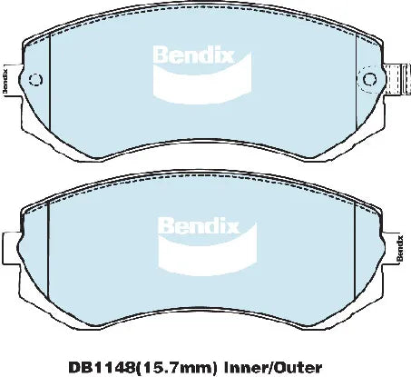 Bendix DB1148GCT Brake Pad Set - General CT