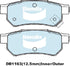 Bendix DB1163GCT Brake Pad Set - General CT