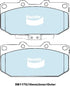 Bendix DB1170GCT Brake Pad Set - General CT