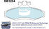 Bendix DB1204GCT Brake Pad Set - General CT