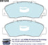Bendix DB1206GCT Brake Pad Set - General CT