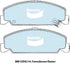 Bendix DB1259GCT Brake Pad Set - General CT